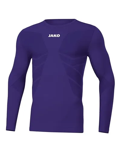 JAKO Herren Comfort 2.0 Longsleeve in lila von JAKO