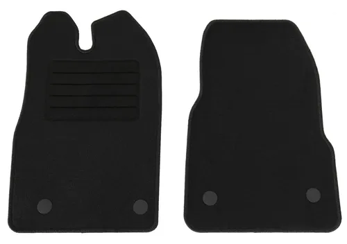 Fußmatte für Ford Transit Custom 2018-2023 Autoteppiche 100% Passform Schwarz