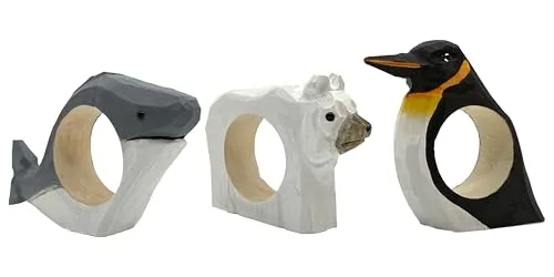 your castle Serviettenringe|Handgeschnitzt|Tierdesign von your castle