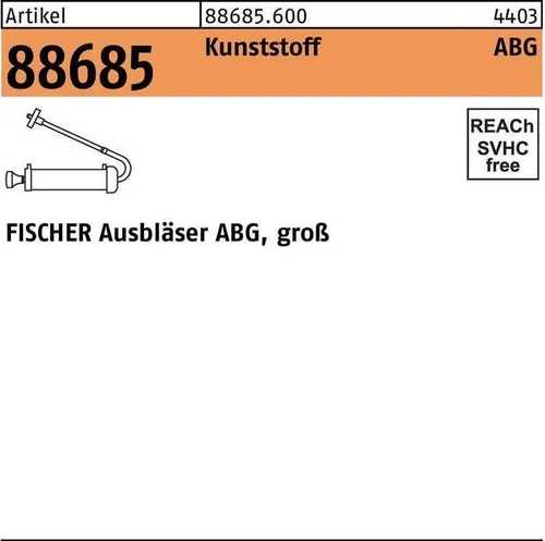 Fischer Ausbläser groß ROT 567792 Profi - Hochwertiger Ausbläser aus Deutschland, ideal für präzises Reinigen von schwer zugänglichen Stellen in Werkstatt und Haushalt.