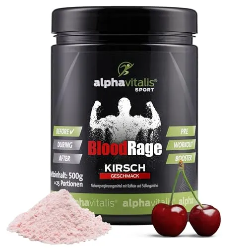 PRE WORKOUT BOOSTER 500g Blood Rage