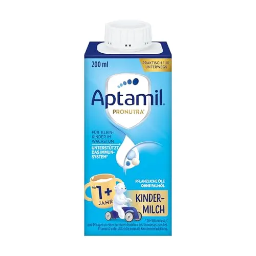 Aptamil Kindermilch 1 Plus trinkfertig – 15 x 200 ml für Kleinkinder