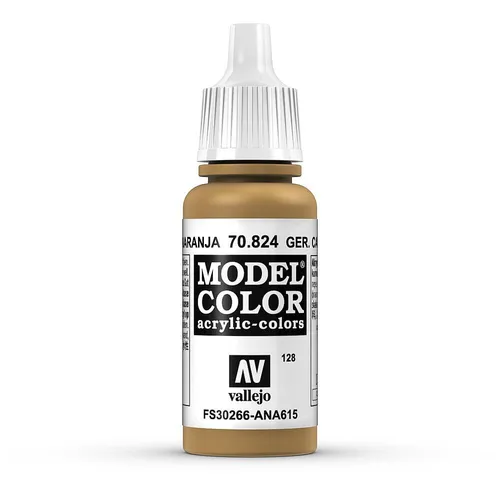 Vallejo 70824 - Deutsche Tarnung, Ockerorange, matt, 17 ml
