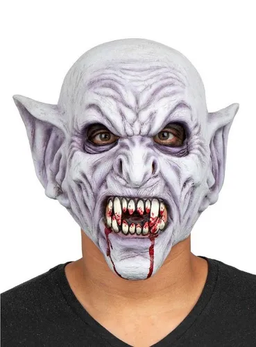 Metamorph Vampir Maske in weiß von Metamorph