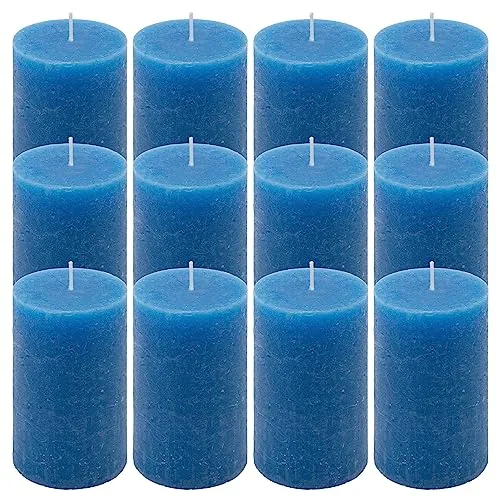 Kerzen Blau von Nexos Trading