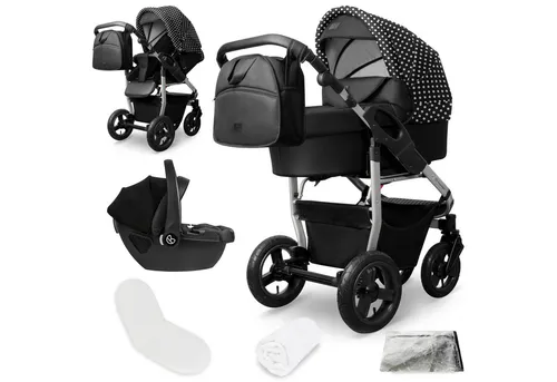 Kinderwagen Schwarz von Bergsteiger