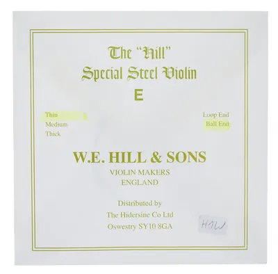 W.E. Hill & Sons E-String 4/4 Soft BE