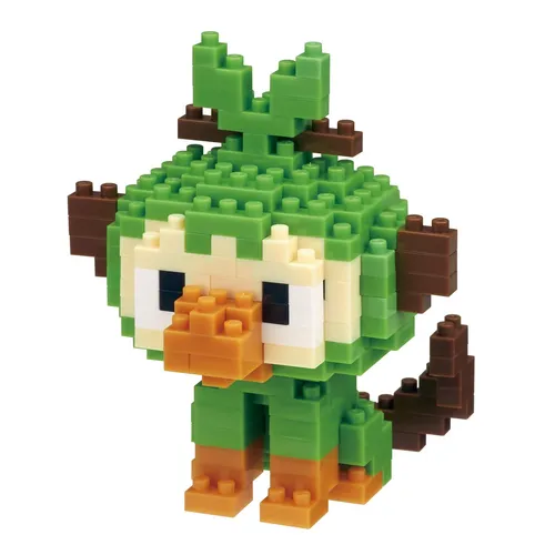 nanoblock NAN21610 Pokemon Grookey Ouistempo Chimpep Toy, Multicolor (US IMPORT)