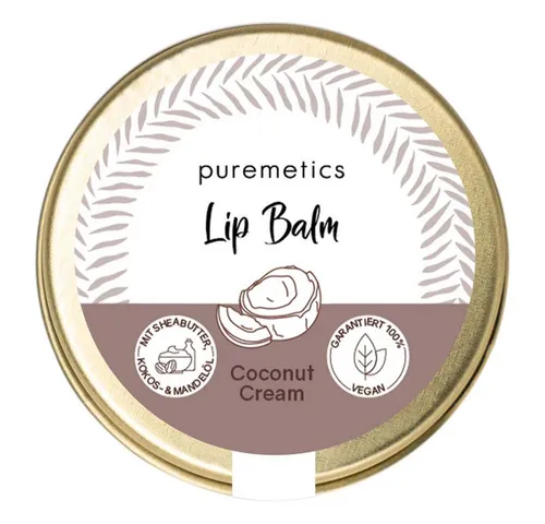 puremetics Lippenpflegestift Lip Balm - Coconut Cream 10ml