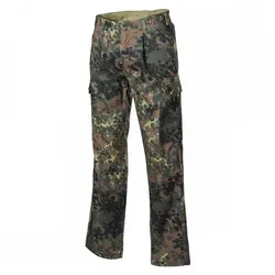 MFH Bundeswehr Feldhose (Flecktarn/16) - Wanderhose im Flecktarn-Design, robust und ideal für Outdoor-Aktivitäten mit zahlreichen Taschen für optimale Funktionalität.