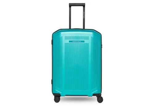 SMARTBOX Hartschalen Check-in Koffer | Mittelgroßer 49 x 29 x 66 cm Trolley mit TSA-Schloss - Koffer: Robuster Hartschalen-Trolley aus leichtem Polypropylen mit 84 Litern Volumen, ideal für Reisen bis 10 Tage. Mit 360-Grad Doppelrollen und praktischer Innenorganisation für stressfreies Packen.
