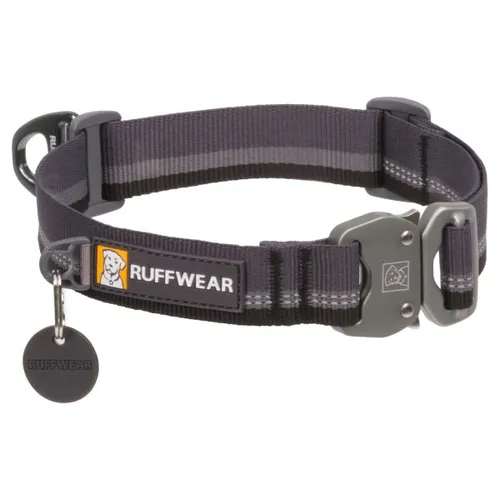 Ruffwear Top Rope Collar - Hundehalsband 51-66 cm in Basalt Gray - Hochwertiges Hundehalsband mit Schnellverschluss, ideal für Freizeitaktivitäten. Größe: 51-66 cm, aus strapazierfähigem 100% Polyester. Entdecken Sie weitere Top-Angebote von Ruffwear!