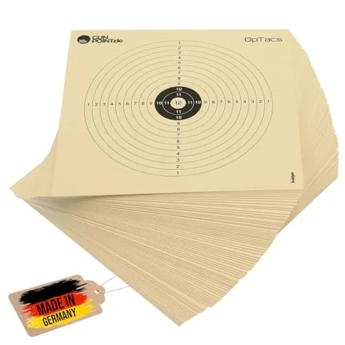 Luftgewehrscheibe 14 x 14 cm von OpTacs