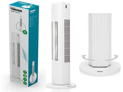 Tristar Turmventilator VE-5985 – 35 W, 79 cm, Weiß
