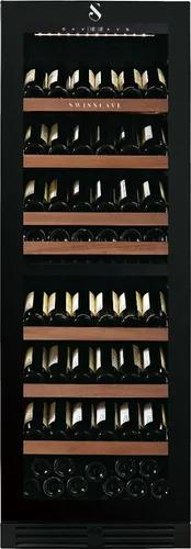 Swisscave Weinkühlschrank WLB-460DFLD-MIX,2-Zonen Weinkühlschrank, 163 Flaschen, 172 cm (H)