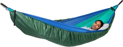 AMAZONAS Underquilt - Ultraleichter Wärmeschutz für Hängematten - Hängematten & Hängestühle - Perfekter Wärmeschutz bis -5 °C, leicht und kompakt für unvergessliche Nächte im Freien.