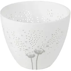 räder Poesielicht Pusteblume klein Windlicht Silber