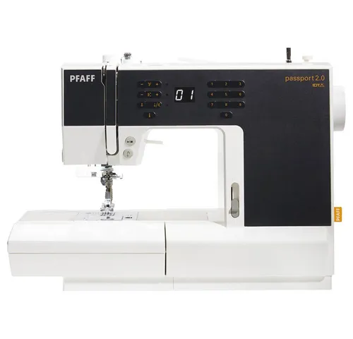 PFAFF Passport 2.0 Nähmaschine - Die PFAFF Passport 2.0 ist kompakt und ideal für kreative Nähprojekte. Perfekt für Einsteiger und Fortgeschrittene, bietet sie zahlreiche Funktionen für müheloses Arbeiten.