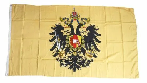 Flagge / Fahne Österreich Ungarn Adler Hissflagge 90 x 150 cm
