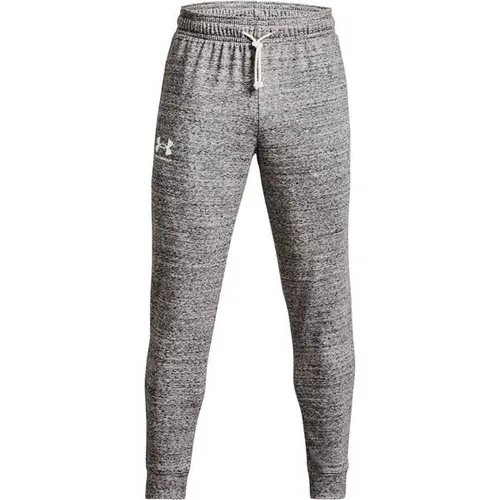 Under Armour Herren Trainingshose Rival Terry Jogger - Trainingshosen für optimalen Komfort und Wärme, aus leichtem French-Terry Material, das Schweiß ableitet und schnell trocknet.