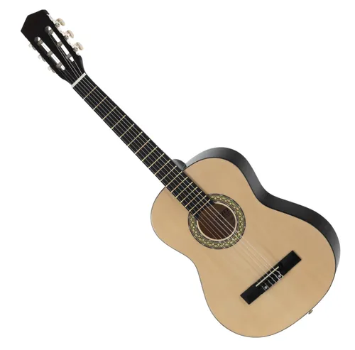 Classic Cantabile Acoustic Series AS-851-L Klassikgitarre für Linkshänder - Linkshänder-Modell, ideal für Einsteiger von 8-11 Jahren, 3/4 Größe für optimalen Spielkomfort, Lindenholz Korpus und Blackwood-Griffbrett für hervorragenden Klang.