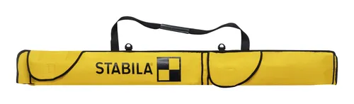 Stabila Wasserwaagentasche Kombitasche LCC-5-120 - für 5 Wasserwaagen bis 120cm, strapazierfähig mit Trageriemen und praktischen Fächern für sicheren Transport