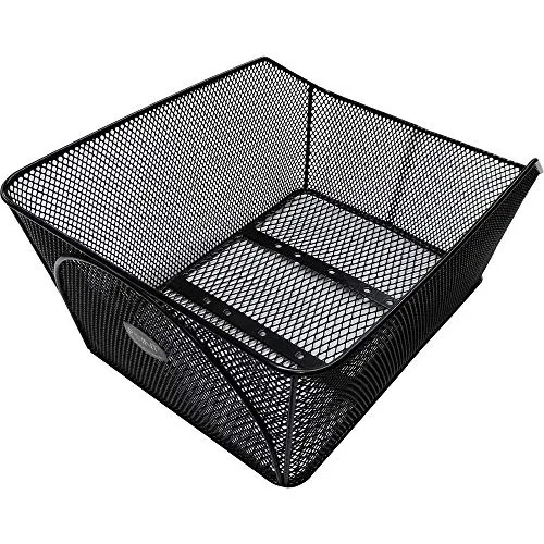 Fahrradkorb Schultaschenkorb LÄNGS engmaschig  45x34x20 cm Festmontage m. Zub.