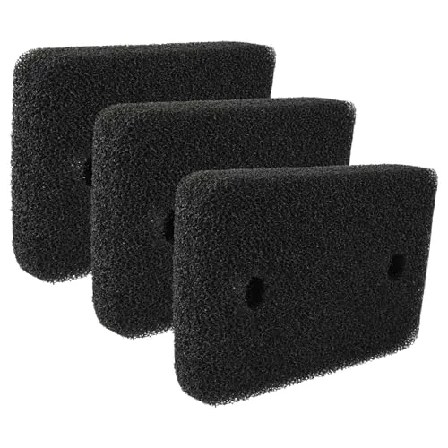 vhbw 3x Feinfilter kompatibel mit Miele T 8967 WP EcoComfort, T 8966 WP EcoComfort, T 8927 WP EcoComfort, T 8926 WP EcoComfort Wäschetrockner