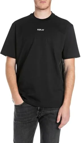 Produktbild Replay Herren T-Shirt Kurzarm Schwarz S