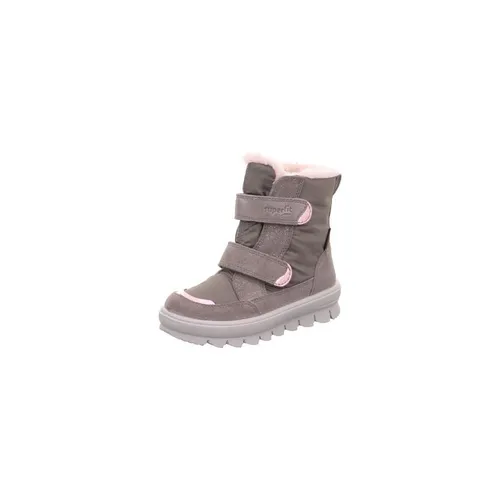 Superfit Mädchen FLAVIA Gore-Tex Stiefel - warm gefüttert in Grau/Rosa - Wanderschuhe mit wasserdichter GORE-TEX Membrane, kuscheligem Warmfutter und praktischer herausnehmbarer Einlegesohle für besten Komfort und optimale Passform.