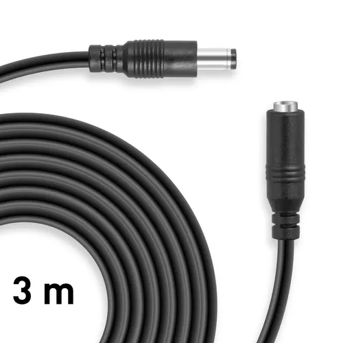 Produktbild 3m DC Verlängerungskabel Yealink, Snom, Fanvil Grandstream Netzteil Verlängerung