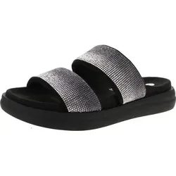 Remonte Damen Pantoletten D2N50-03 - Vegan und modisch: Diese eleganten Pantoletten mit Strasssteinen bieten hohen Tragekomfort dank weichem Fußbett und ultraleichter Sohle – perfekt für den Sommer!