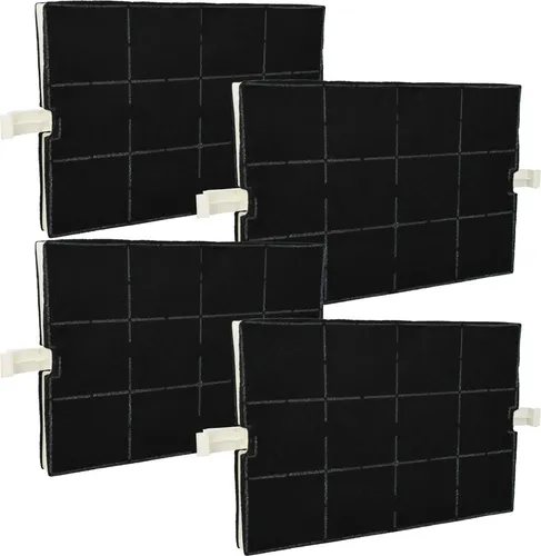 vhbw 4x Aktivkohlefilter Ersatz für Neff 351210 für Dunstabzugshaube - 36,7 x 20,0 x 2,4 cm