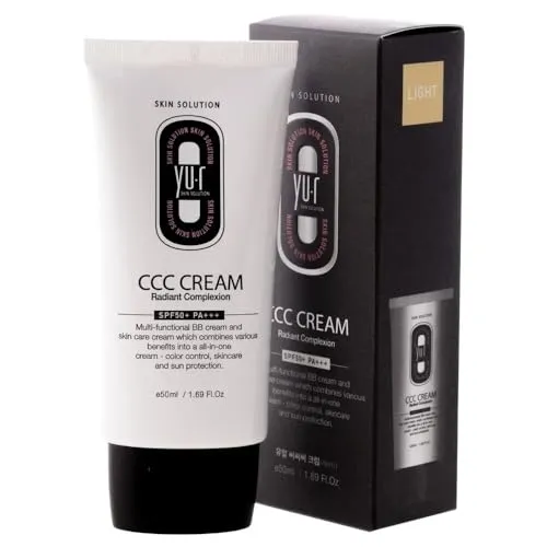 Yu.r Skin Solution CCC Creme Farbwechsel-Creme LSF50+ PA+++ in weiß von Yu.r Skin Solution