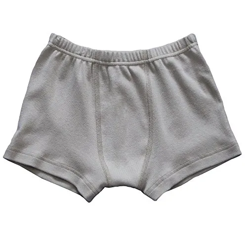 HERMKO 2900 Jungen Pant 100% Bio-Baumwolle vom Deutschen Hersteller, Farbe:grau, Größe:116