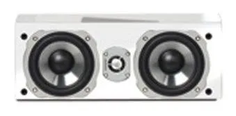 quadral Center-Lautsprecher Chromium Style 5 Base Weiss - 3-Wege Center-Lautsprecher mit geschlossenem Prinzip, 100W Nennbelastbarkeit und einem beeindruckenden Frequenzbereich von 51 bis 46.000 Hz für ein unvergleichliches Klangerlebnis.