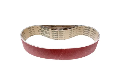 VSM Schleifpapier Schleifbänder KK711X 75x1180 mm P80 - 5 St - Schleifblätter für Stahl, NE-Metall, Gusseisen und Aluminium. Hohe Abtragsleistung und lange Standzeit für präzises Schleifen ohne Kratzer.