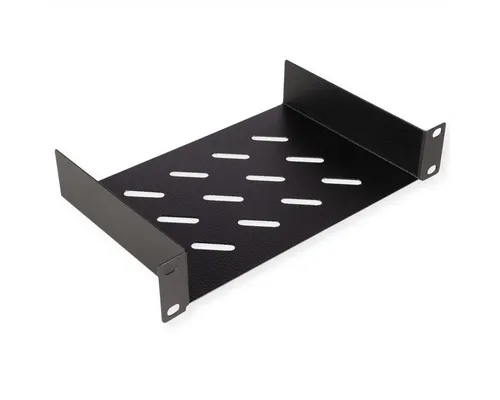 ROLINE Netzwerkschrank 10-Zoll Fachboden 1 HE, 150 T schwarz