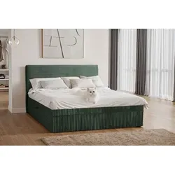 Kaiser Möbel Boxspringbett TRENTO 120x200 cm in grün von Kaiser