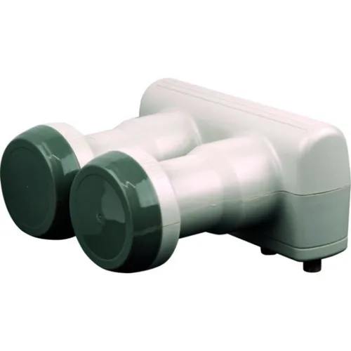 Schwaiger Twin-LNB Monoblock Hellgrau