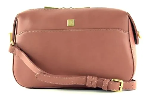 JETTE Abendtasche Umhängetasche Plus-Fur Midibag Rosewood/Pearlgold rosa