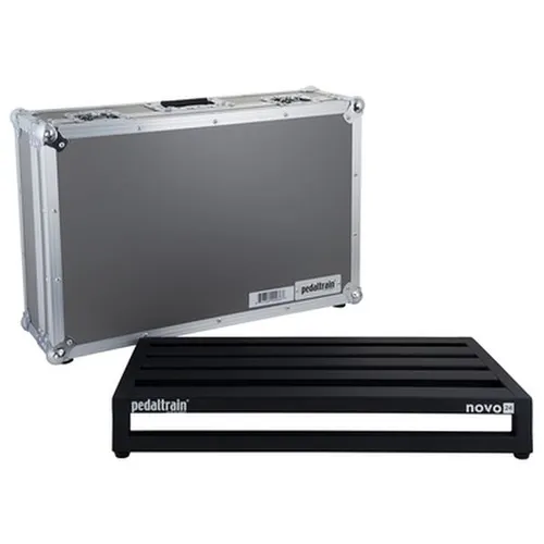 Pedaltrain Novo 24 TC B-Stock - B-Stock Effektpedalboard aus Flugzeugaluminium, inkl. Tourcase und voller Garantie. Ideal für Musiker, die ein leichtes und robustes Board suchen.