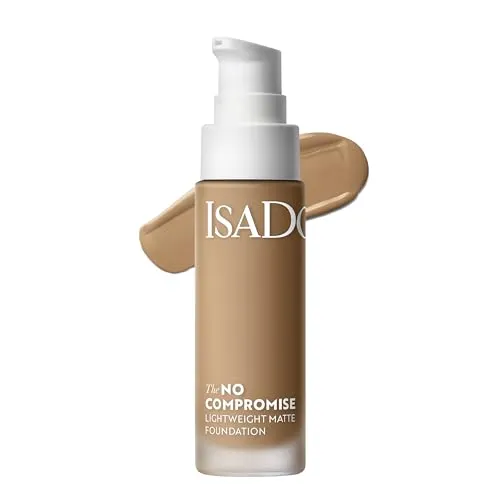 IsaDora No Compromise Lightweight Matte Foundation (5N, 30 ml)