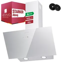 Abzugshauben Weiß von Levivo