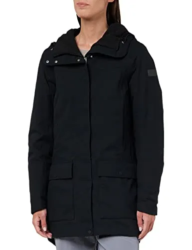 Schöffel Damen Ins. Parka Rotterdam L - Outdoorbekleidung: Wind- und wasserdichter Parka mit 4-Wege-Stretch und wärmendem Teddyfutter für maximalen Tragekomfort und Bewegungsfreiheit.