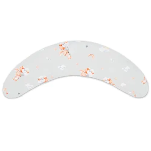 Totsy Baby Stillkissenbezug XXL Seitenschläferkissen Baumwolle - Pregnancy Pillow Schwangerschaftskissen Bezug für Lagerungskissen Oeko-Tex