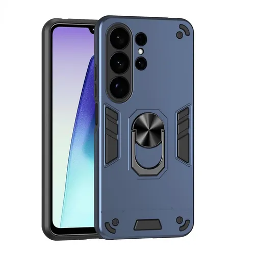 Produktbild Handy Hülle Magnet Ring für Samsung Galaxy S26 Ultra Stoßfest Kamera Schutz Blau