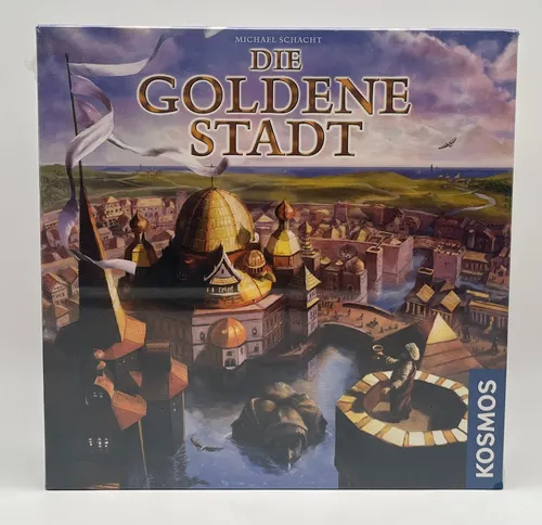 KOSMOS 6902050 - Die goldene Stadt - Gesellschaftsspiel von KOSMOS, strategisches Abenteuer für die ganze Familie, fördert Kreativität und Teamarbeit.