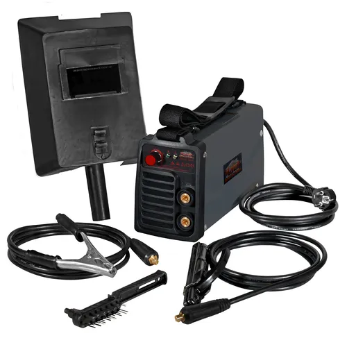 Mauk Schweißgerät Mini tragbar Inverter 80A - Kompaktes Schweißgerät für Elektrodenschweißen, regelbarer Schweißstrom von 20-80A, ideal für Hobby-Handwerker und mobile Anwendungen.