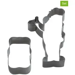 Zenker 2er-Set: Edelstahl-Ausstechformen 